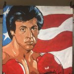 My first “Rocky” speed painting